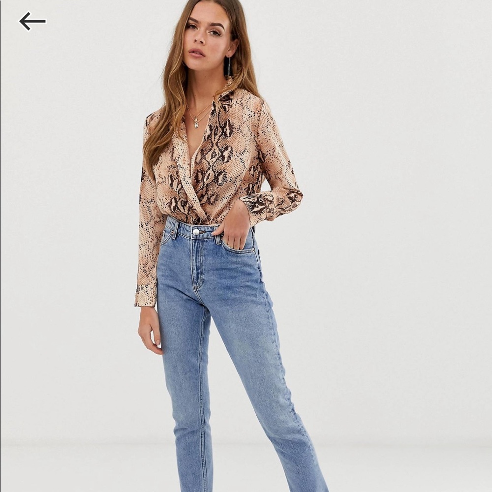 Snake Print Body Suit